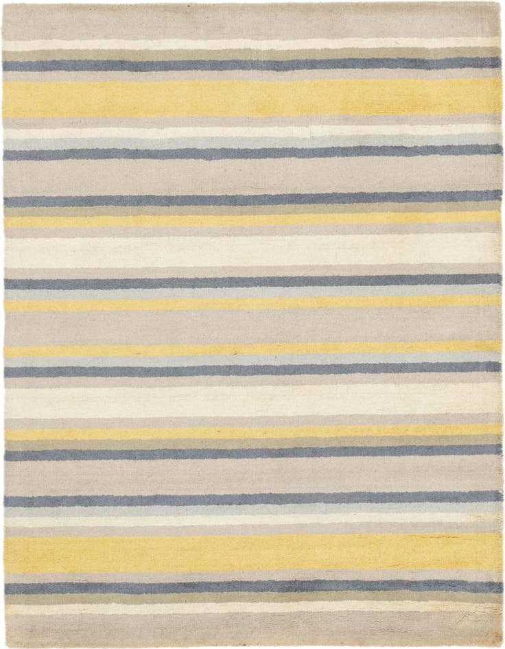 Detail image of 4' x 5' 7 Luna Wool Rug