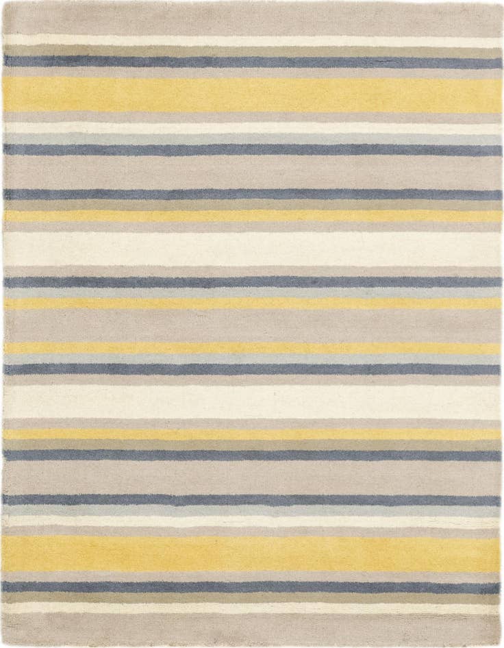 Detail image of 4' x 5' 6 Luna Wool Rug