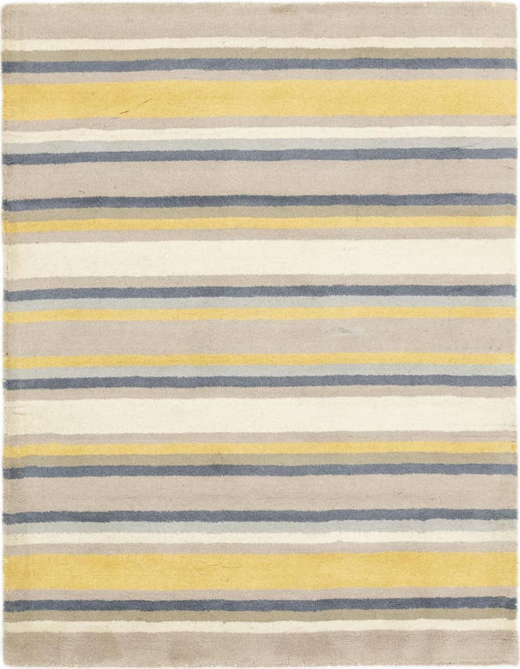Detail image of 4' x 5' 6 Luna Wool Rug