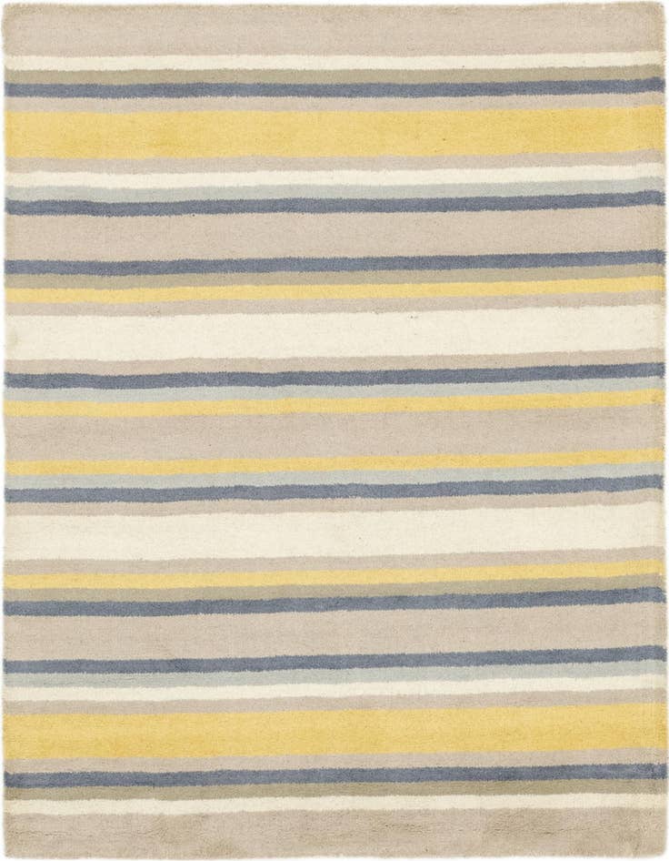 Detail image of 4' x 5' 7 Luna Wool Rug