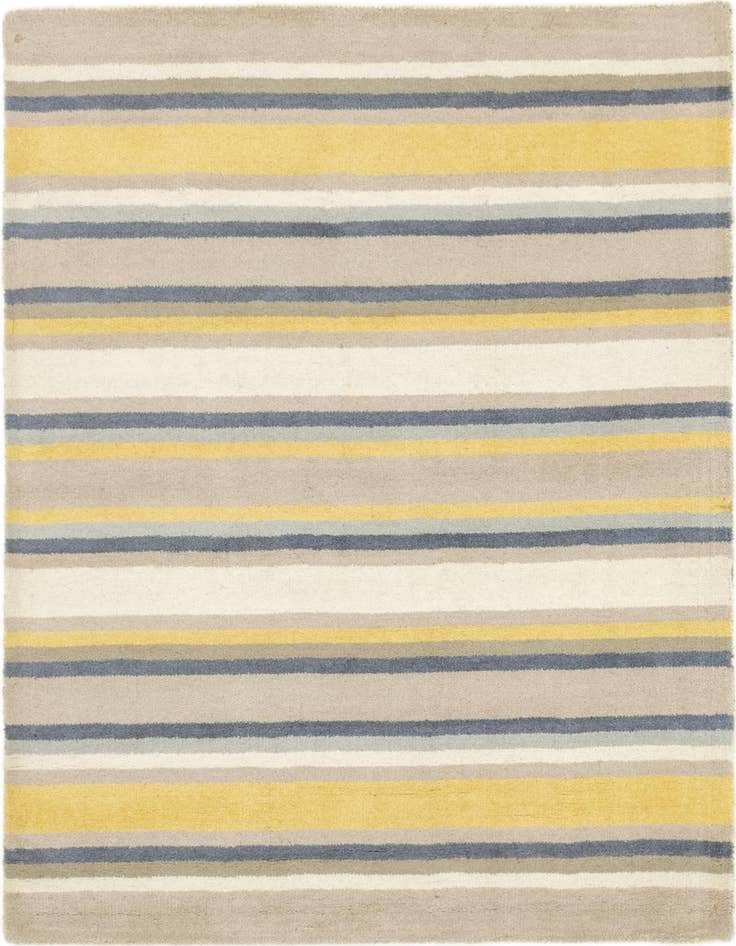Detail image of 4' x 5' 6 Luna Wool Rug