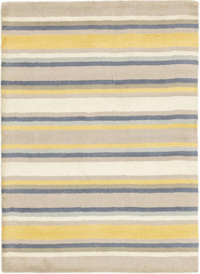 Detail image of 4' x 5' 7 Luna Wool Rug