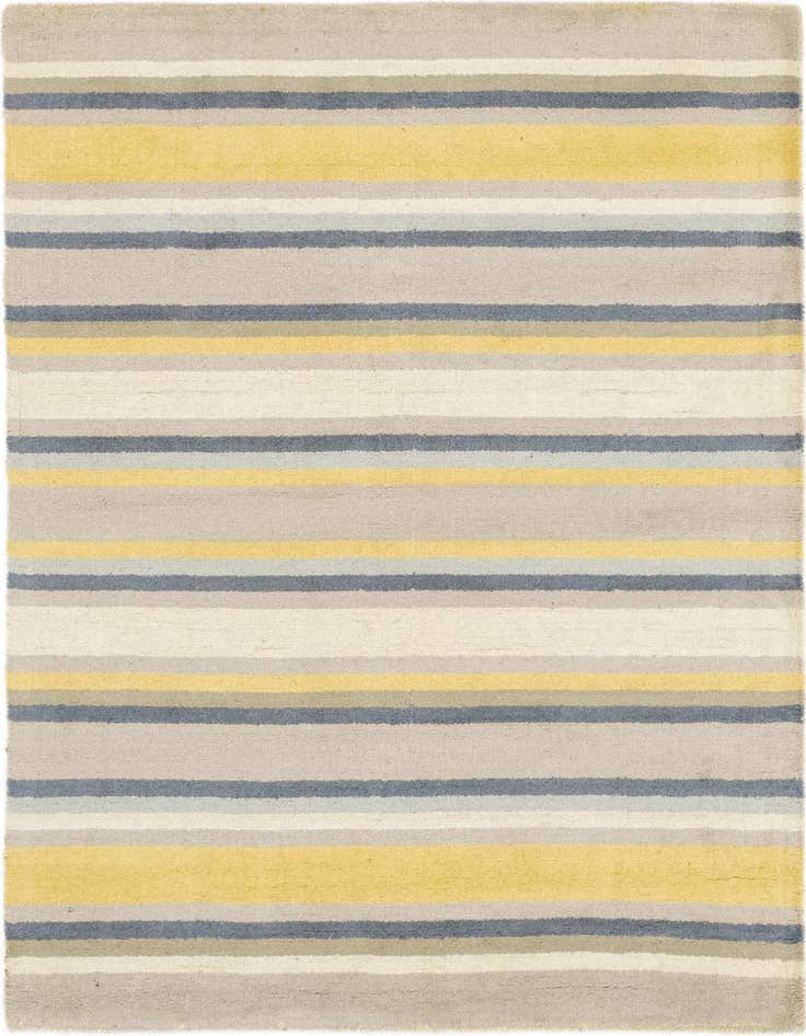 Detail image of 4' x 5' 6 Luna Wool Rug