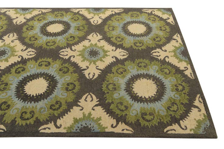 Detail image of 5' x 8' Luna Wool Rug