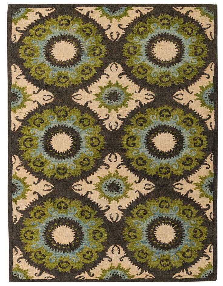 Detail image of 5' x 8' Luna Wool Rug