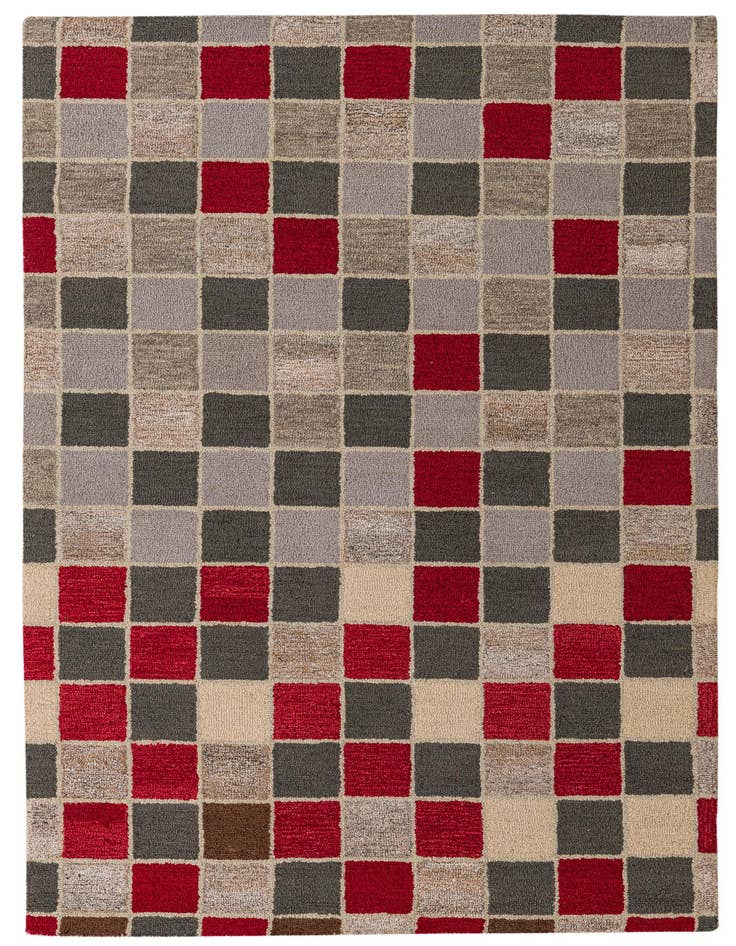 Detail image of 5' 2 x 8' Luna Wool Rug