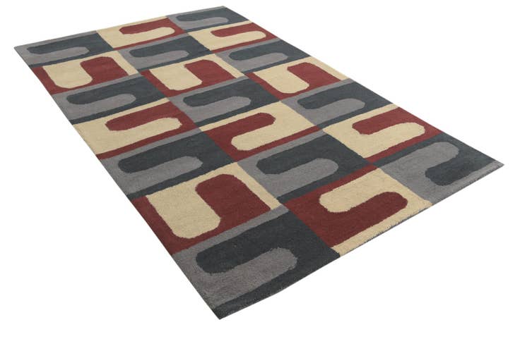 Detail image of 5' x 8' Luna Wool Rug