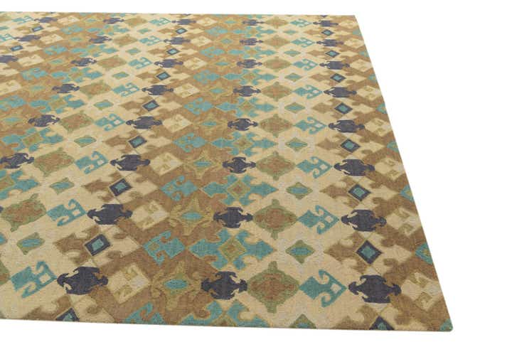 245cm x 305cm Luna Wolle Teppich