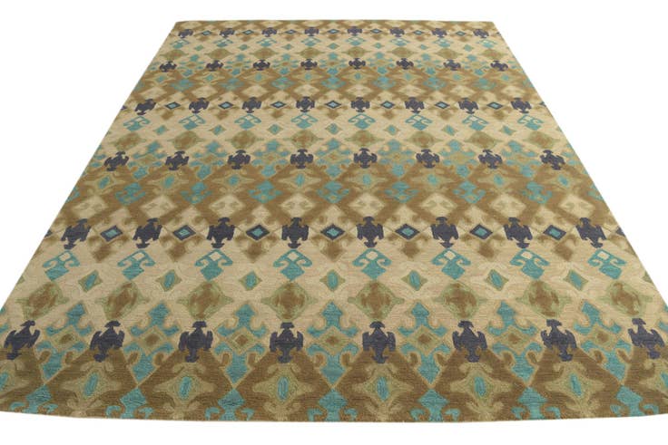 Detail image of 8' x 9' 10 Luna Wool Rug