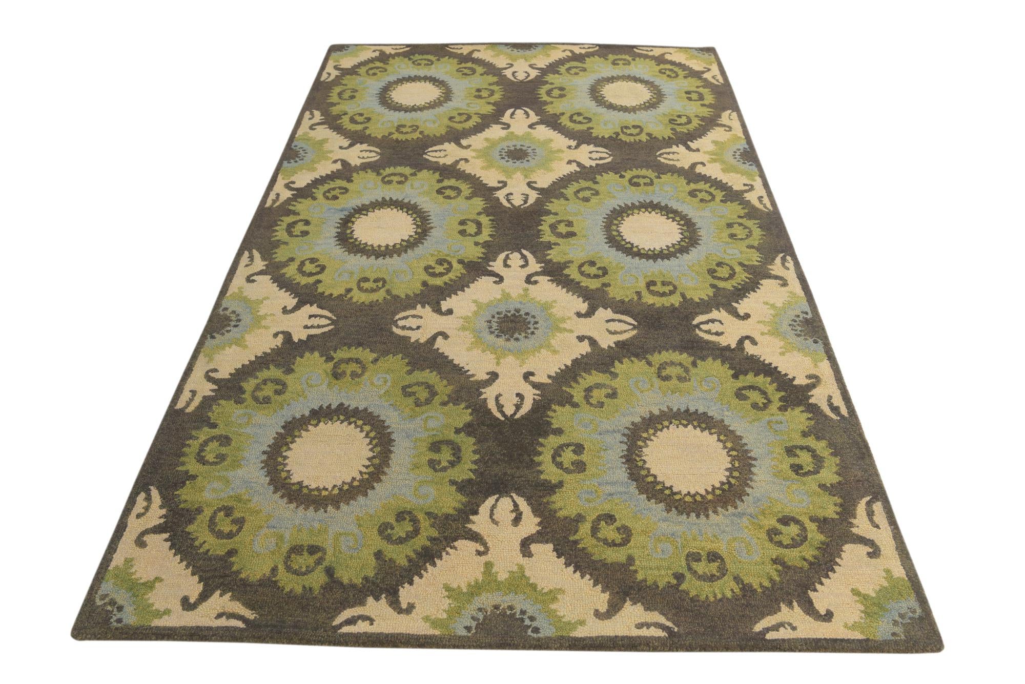 5' x 8' Luna Wool Rug