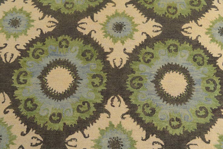 Detail image of 8' x 9' 10 Luna Wool Rug