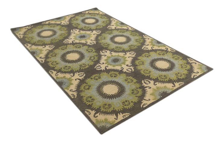 Detail image of 5' 1 x 7' 10 Luna Wool Rug