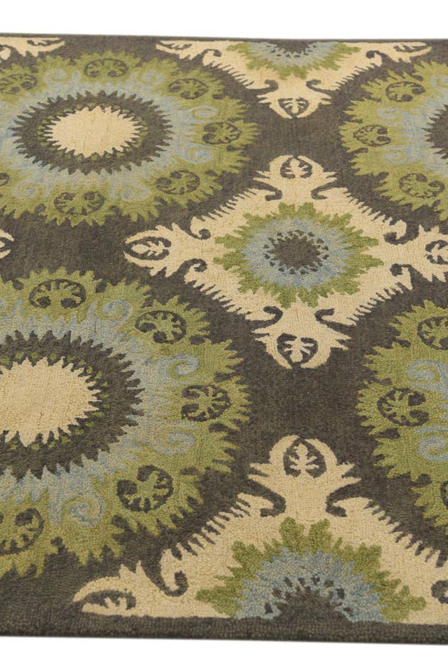 Detail image of 5' 1 x 7' 10 Luna Wool Rug
