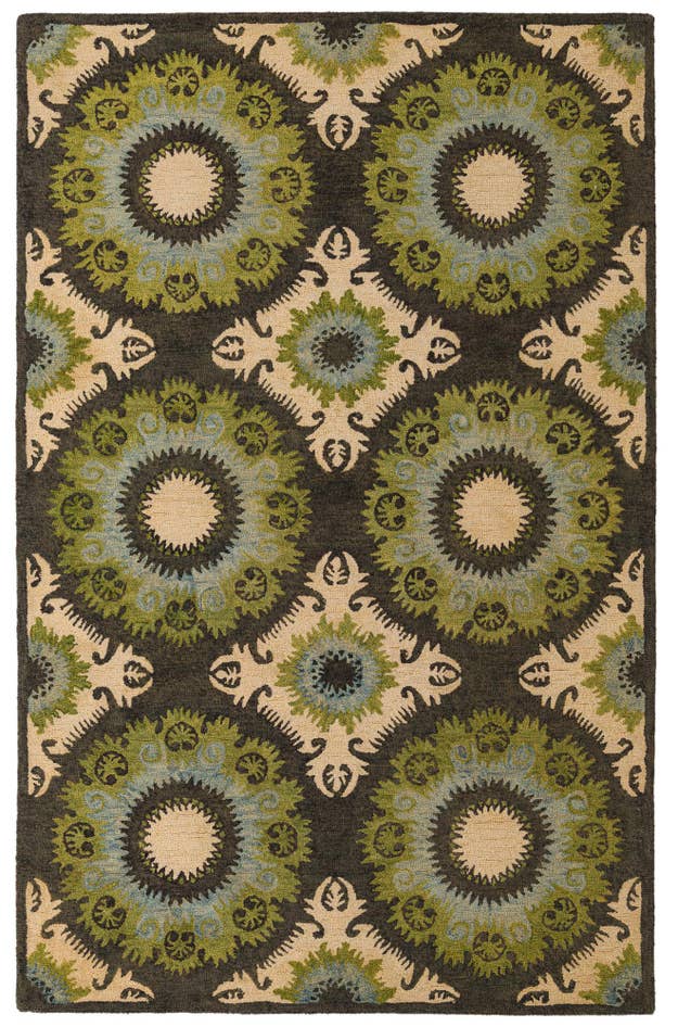 Detail image of 5' 1 x 7' 10 Luna Wool Rug
