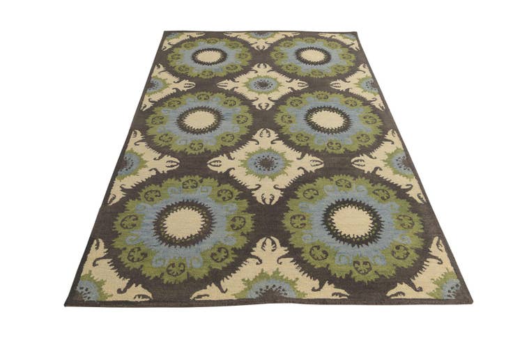 Detail image of 5' 1 x 8' Luna Wool Rug