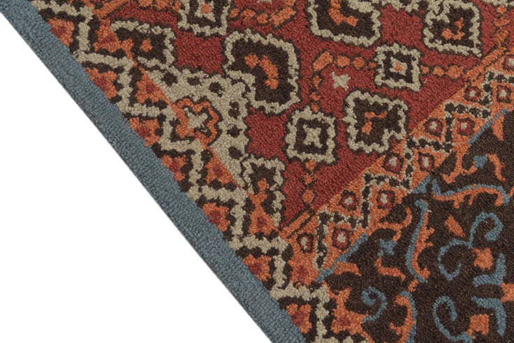 Detail image of 5' 2 x 8' Luna Wool Rug