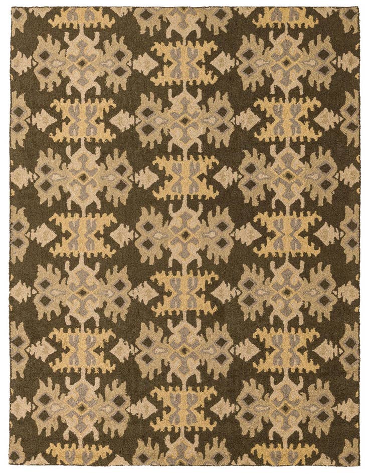 Detail image of 5' 2 x 8' Luna Wool Rug