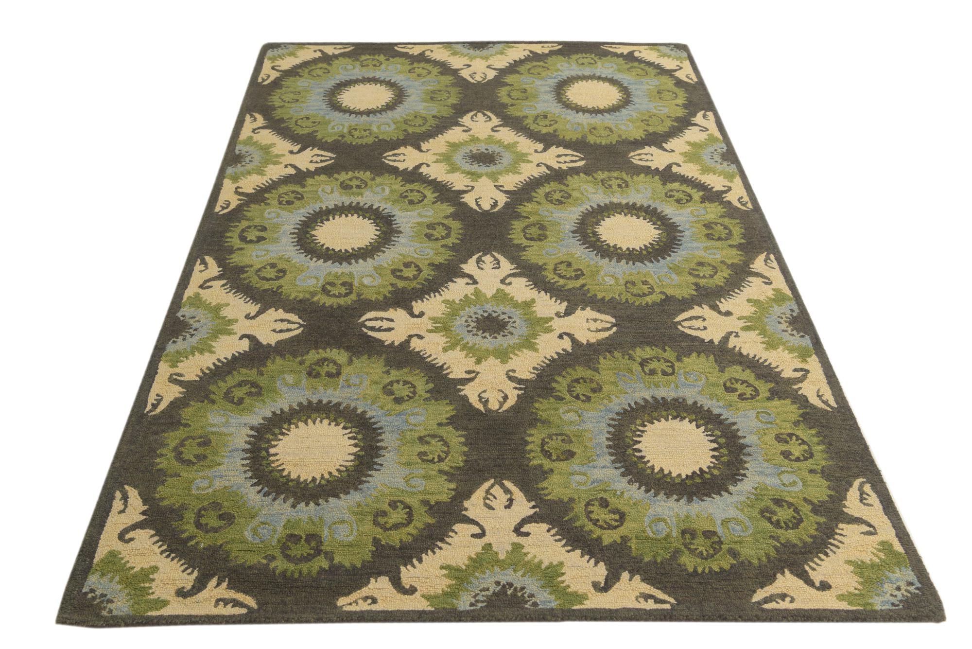 5' x 8' Luna Wool Rug