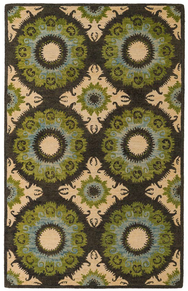 Detail image of 5' x 8' Luna Wool Rug