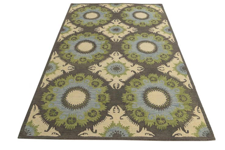 Detail image of 5' 1 x 8' Luna Wool Rug