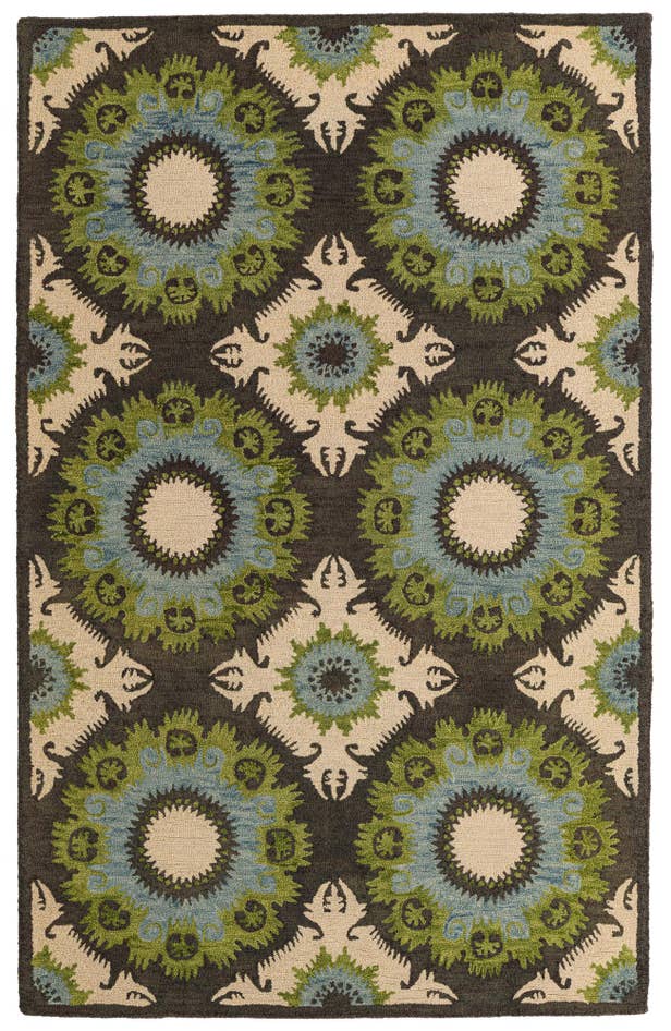 Detail image of 5' 1 x 8' Luna Wool Rug