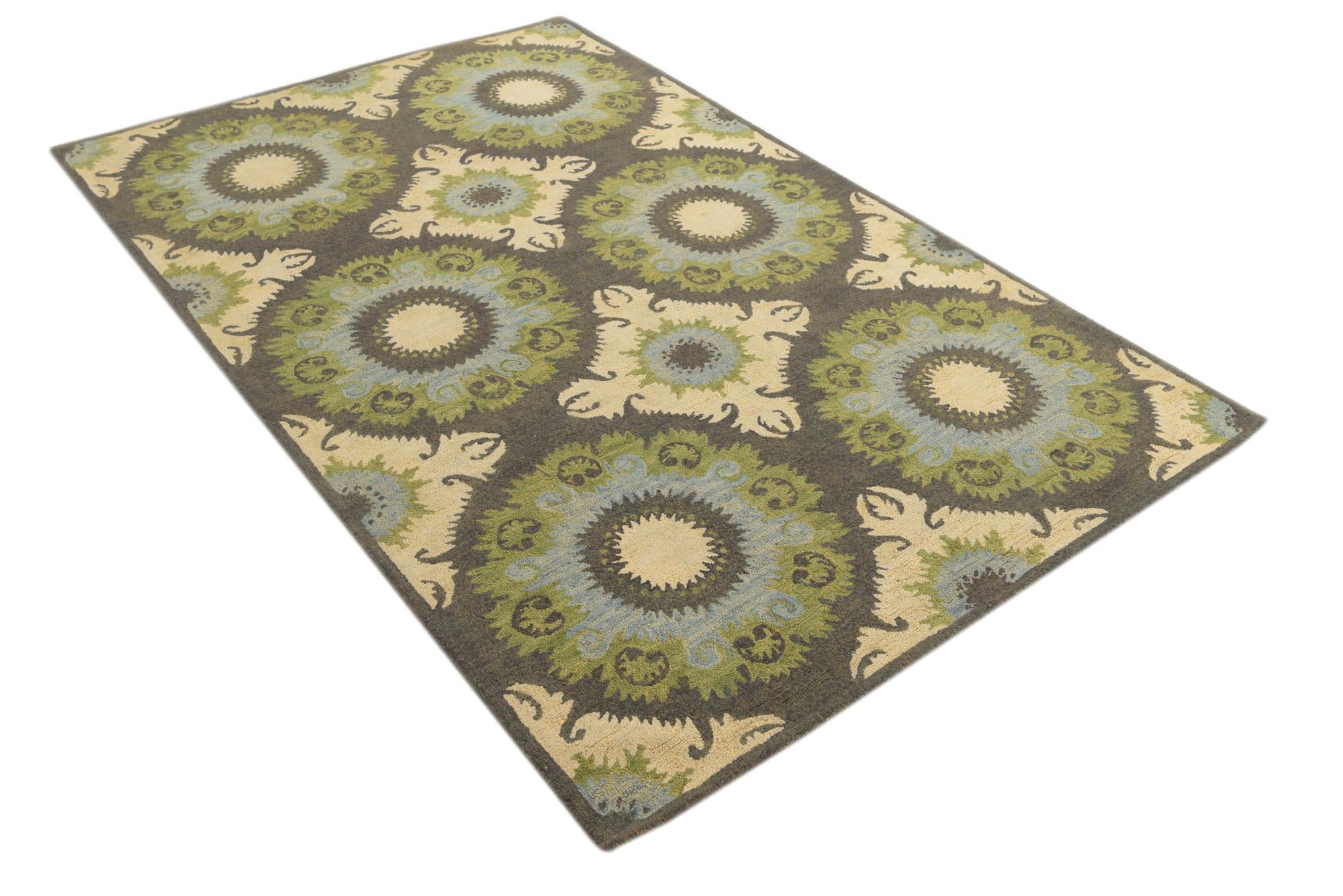 5' x 8' Luna Wool Rug