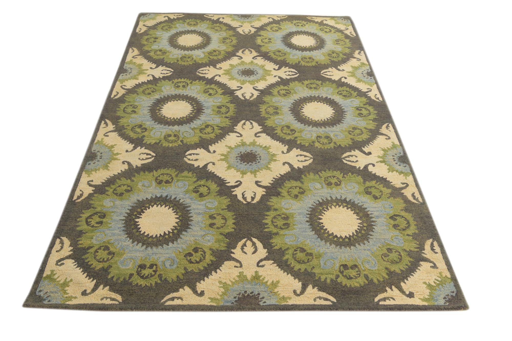 5' x 8' Luna Wool Rug