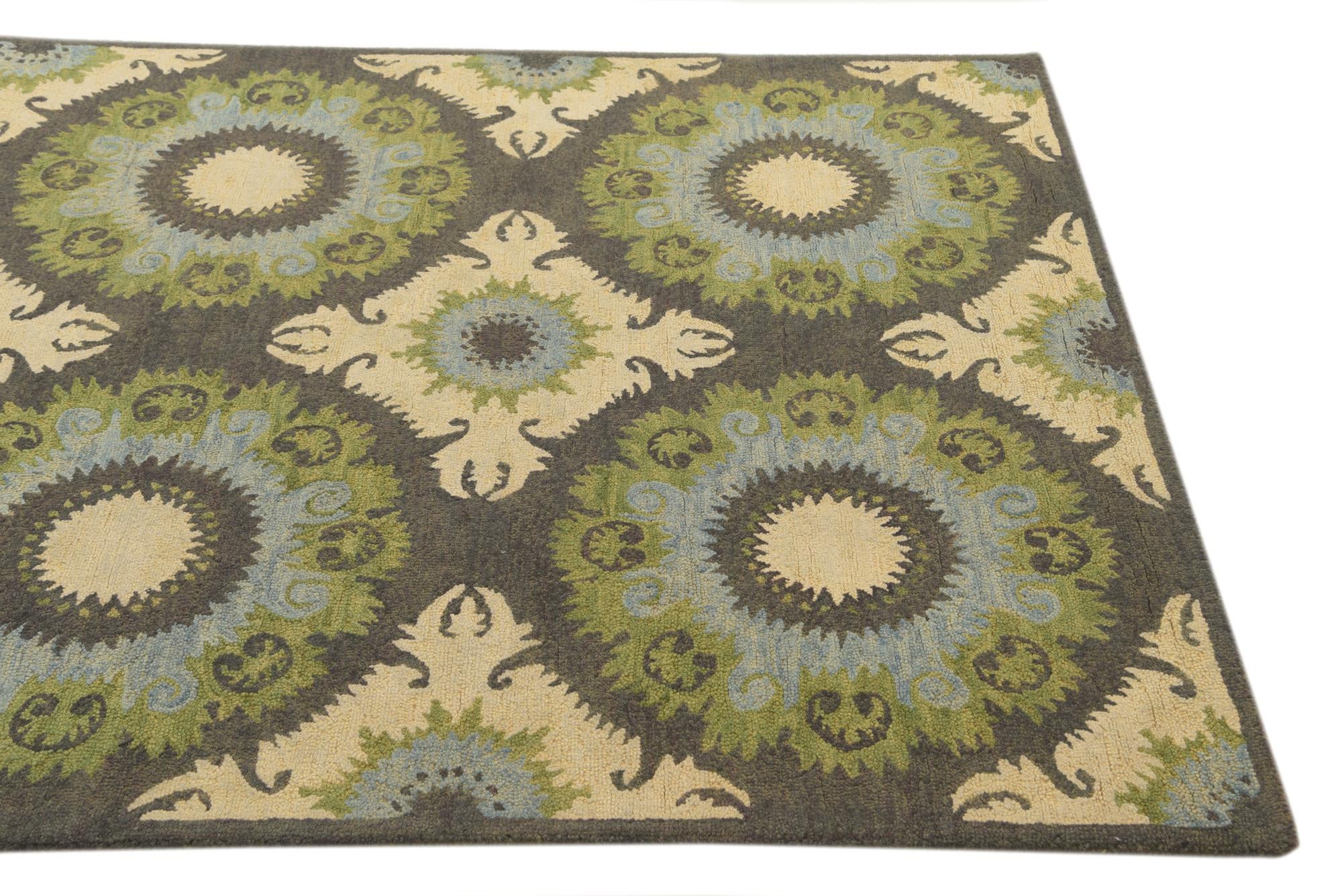 5' x 8' Luna Wool Rug