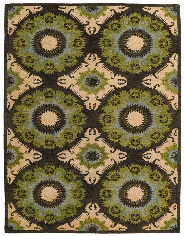 Detail image of 5' x 8' Luna Wool Rug