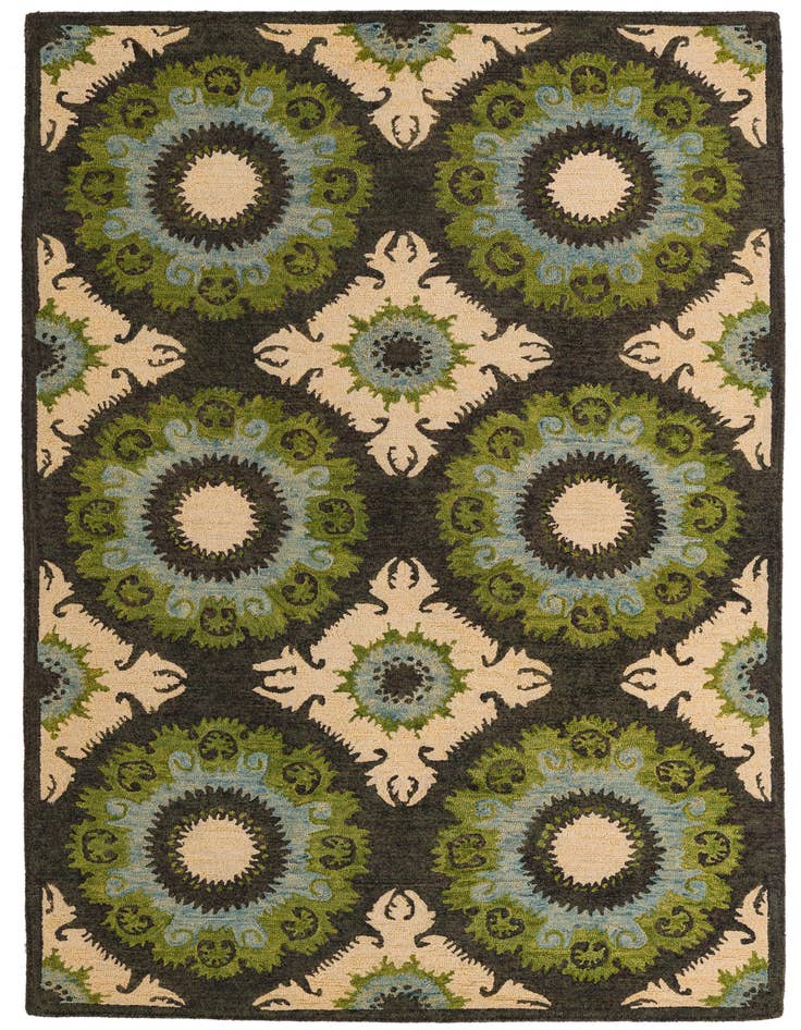 Detail image of 5' 1 x 8' Luna Wool Rug