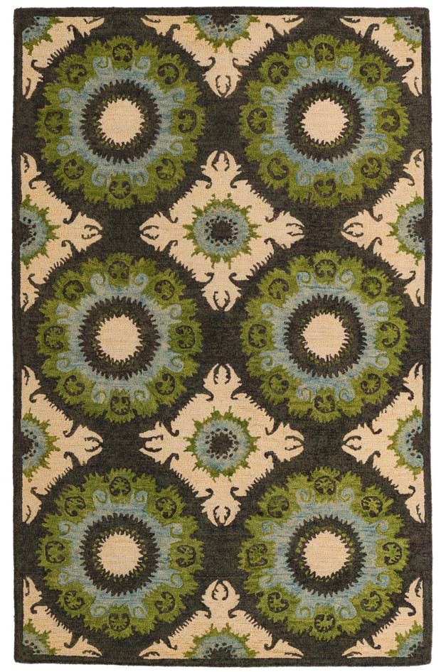 Detail image of 5' 1 x 8' Luna Wool Rug