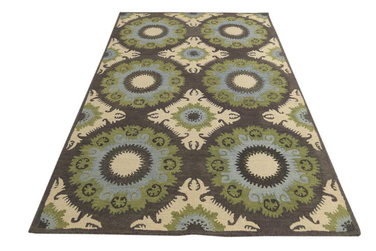 Detail image of 5' 2 x 8' Luna Wool Rug