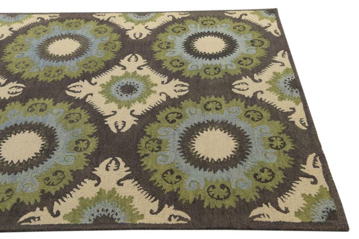 Detail image of 5' 2 x 8' Luna Wool Rug