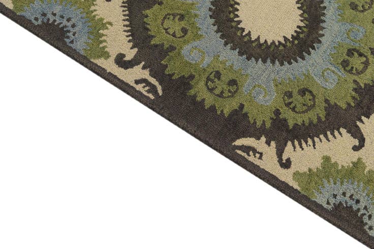 Detail image of 5' 2 x 8' Luna Wool Rug