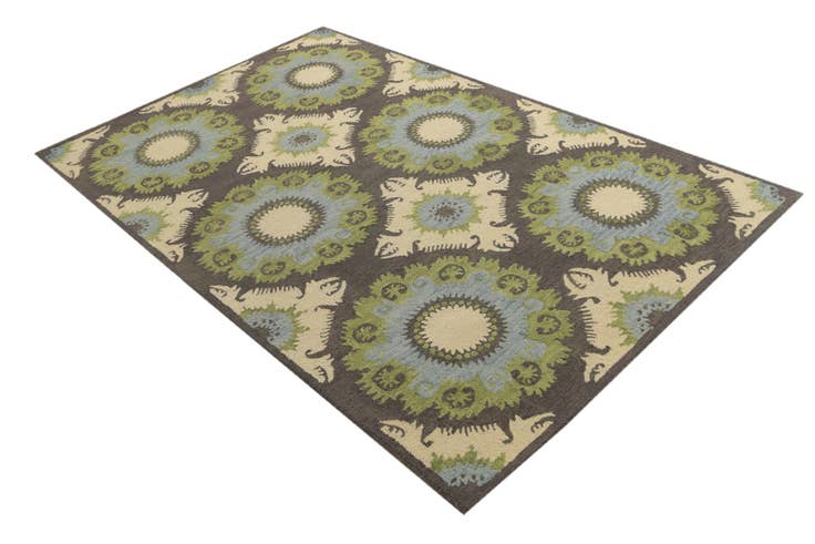 Detail image of 5' 1 x 8' Luna Wool Rug