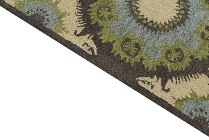 Detail image of 5' 1 x 8' Luna Wool Rug