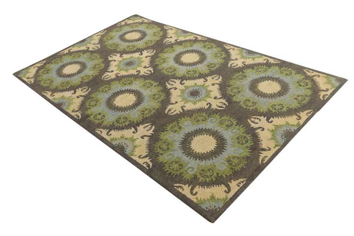 5' x 8' Luna Wool Rug