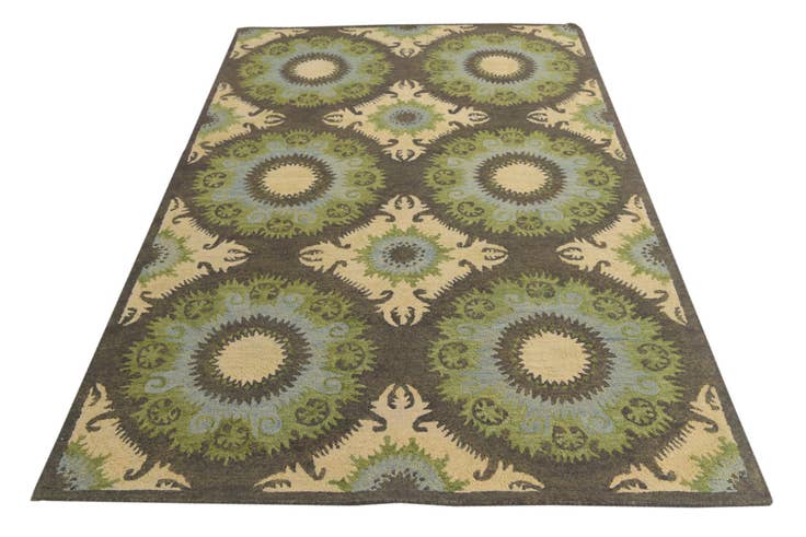 Detail image of 5' x 8' Luna Wool Rug