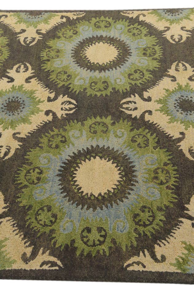 Detail image of 5' x 8' Luna Wool Rug