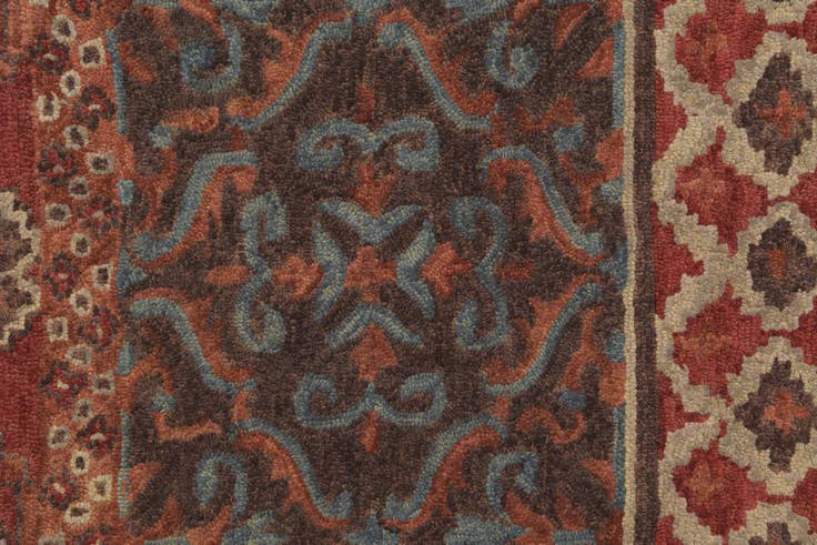 Detail image of 5' x 8' Luna Wool Rug