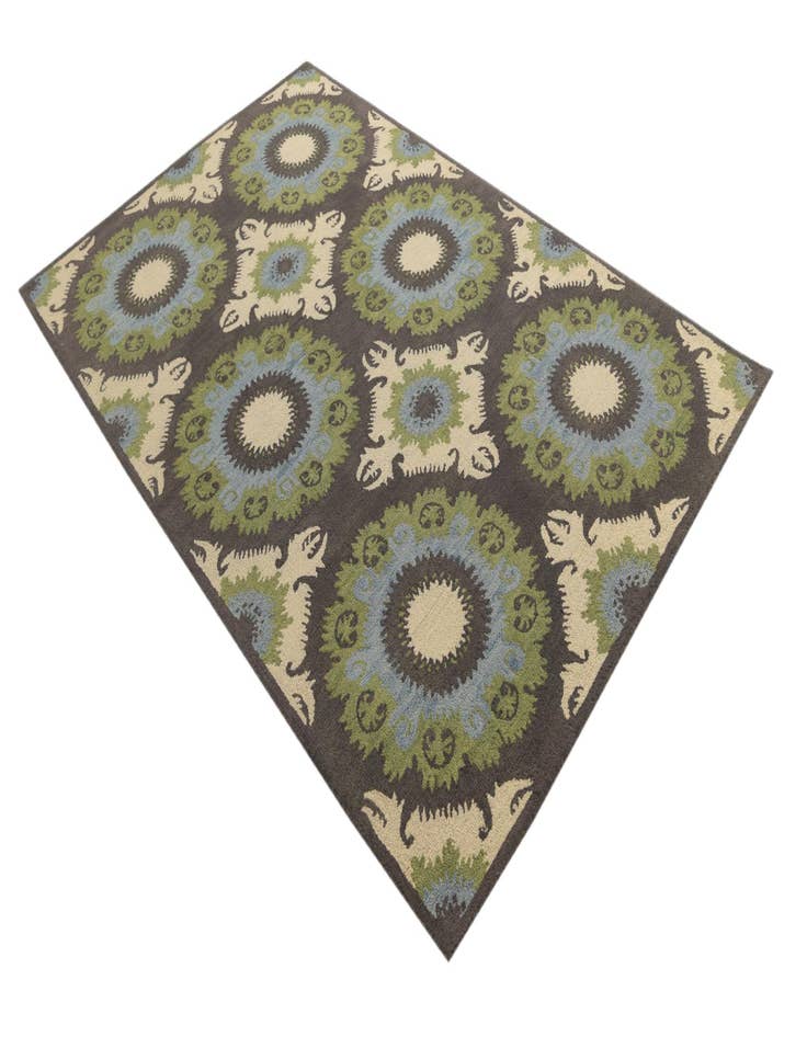 Detail image of 5' 1 x 8' Luna Wool Rug