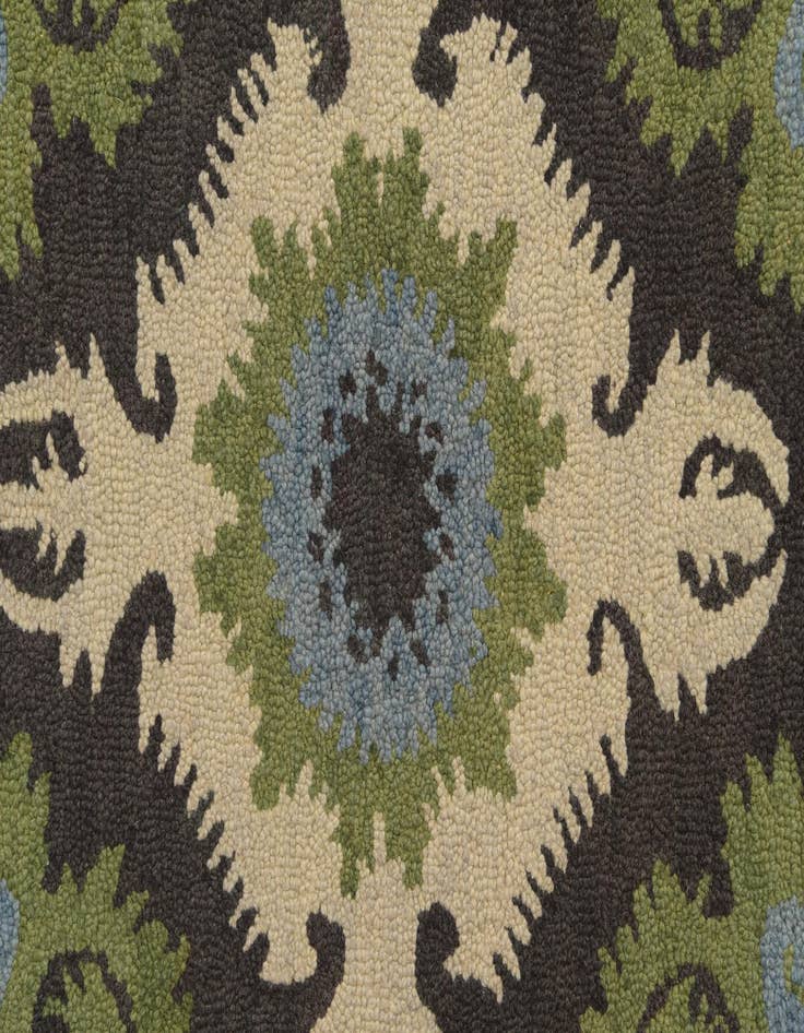 Detail image of 5' 1 x 8' Luna Wool Rug