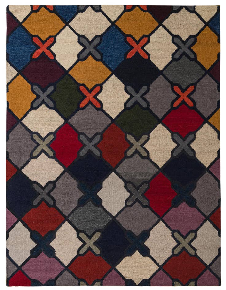 Detail image of 8' x 10' 1 Luna Wool Rug