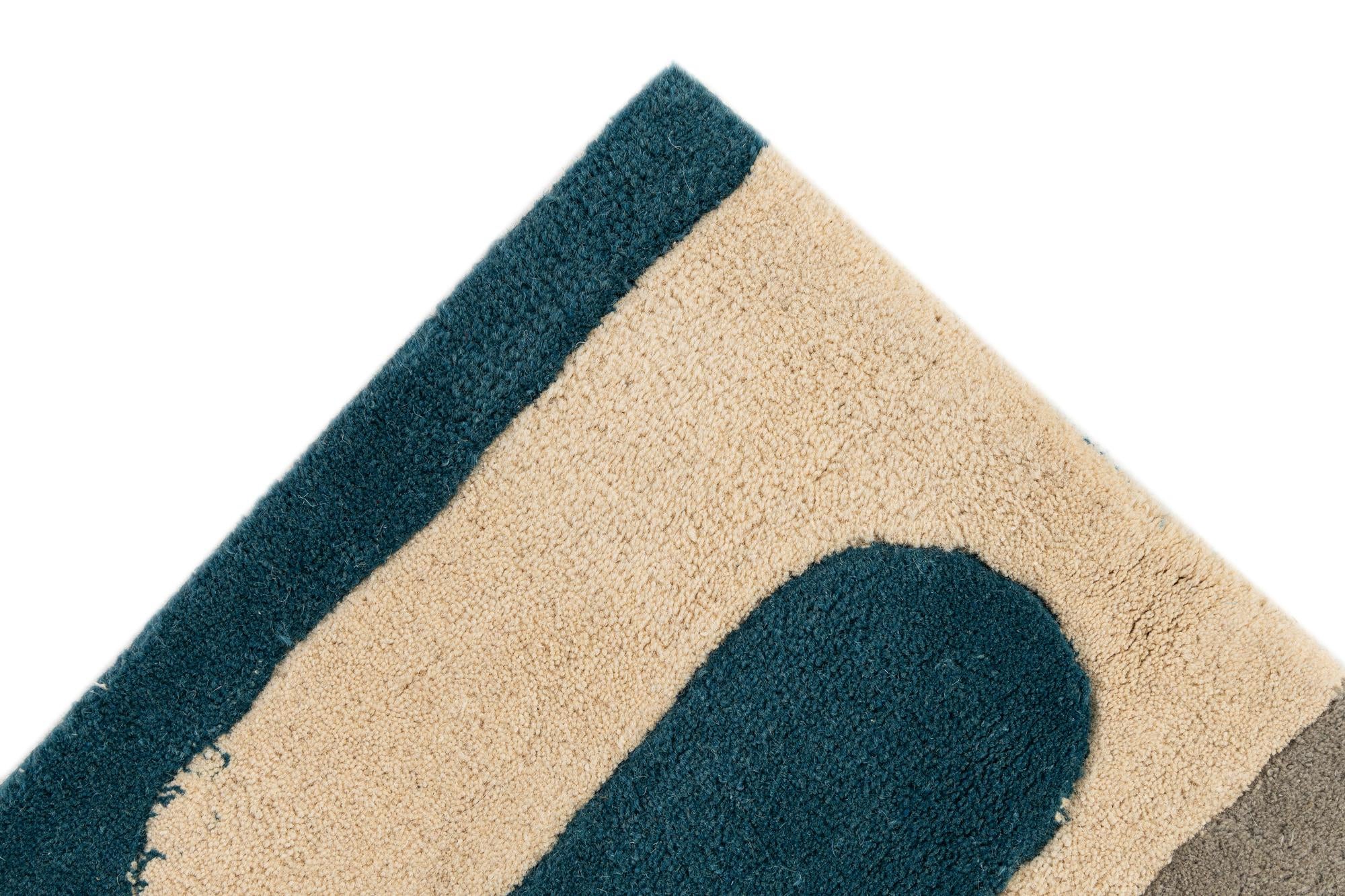 5' 1 x 8' Luna Wool Rug