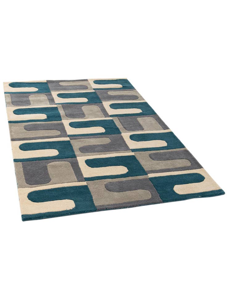 Detail image of 5' 1 x 8' Luna Wool Rug