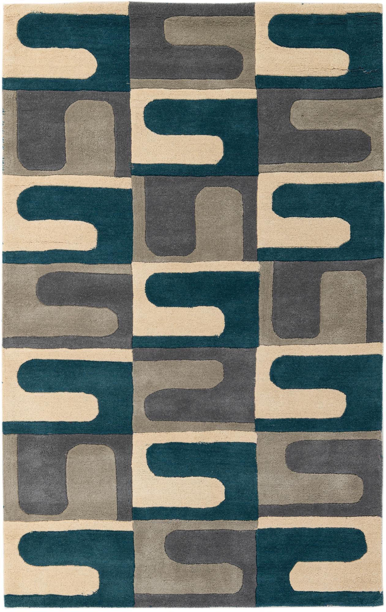 5' 1 x 8' Luna Wool Rug