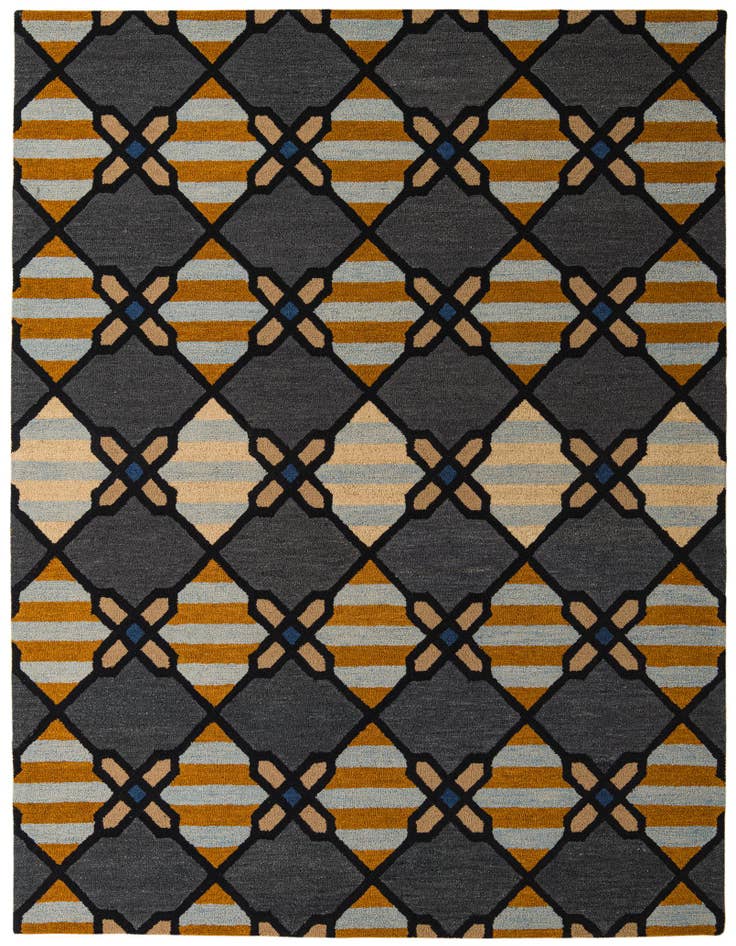 Detail image of 8' 1 x 10' 1 Luna Wool Rug