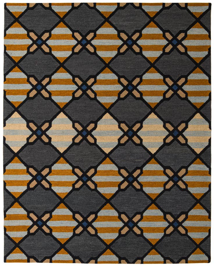 Detail image of 8' 1 x 10' 1 Luna Wool Rug