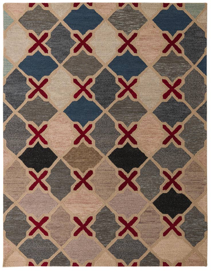 Detail image of 8' 1 x 10' 1 Luna Wool Rug