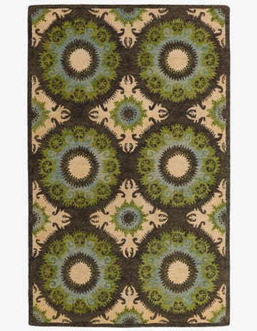 5' x 8' Luna Wool Rug